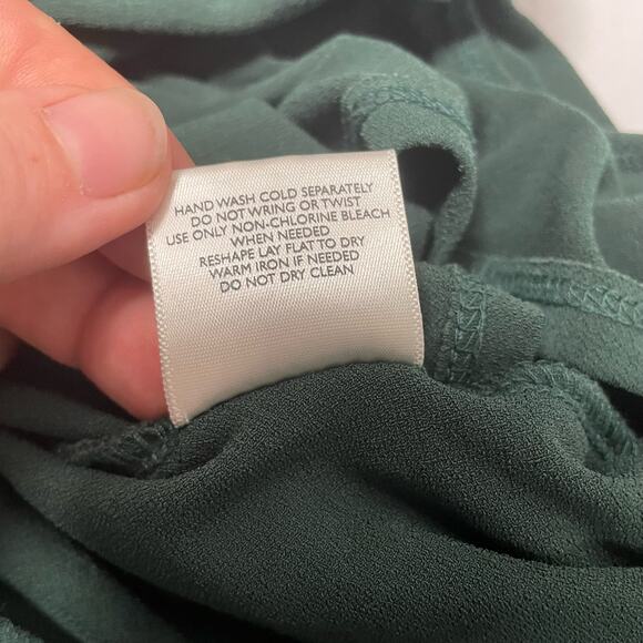 Modcloth Suits You Well Hunter Green Bodysuit Size 4X - Picture 6 of 6